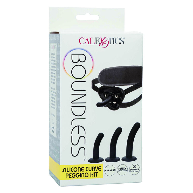 CALEXOTICS - BOUNDLESS SILICONE CURVE PEG KIT