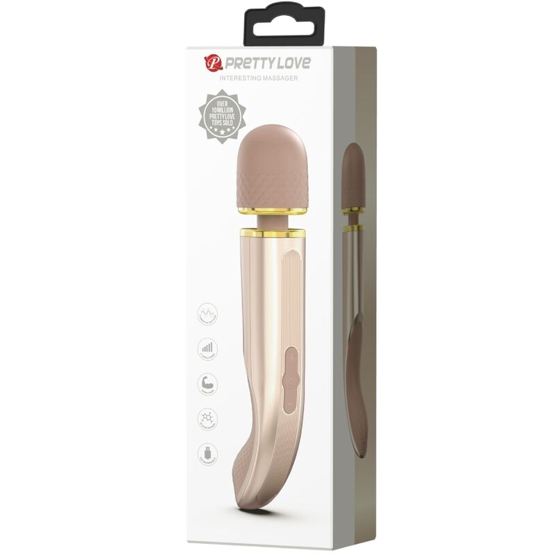 PRETTY LOVE - 7-MODULE CHAMPAGNE VIBRATION MASSAGER