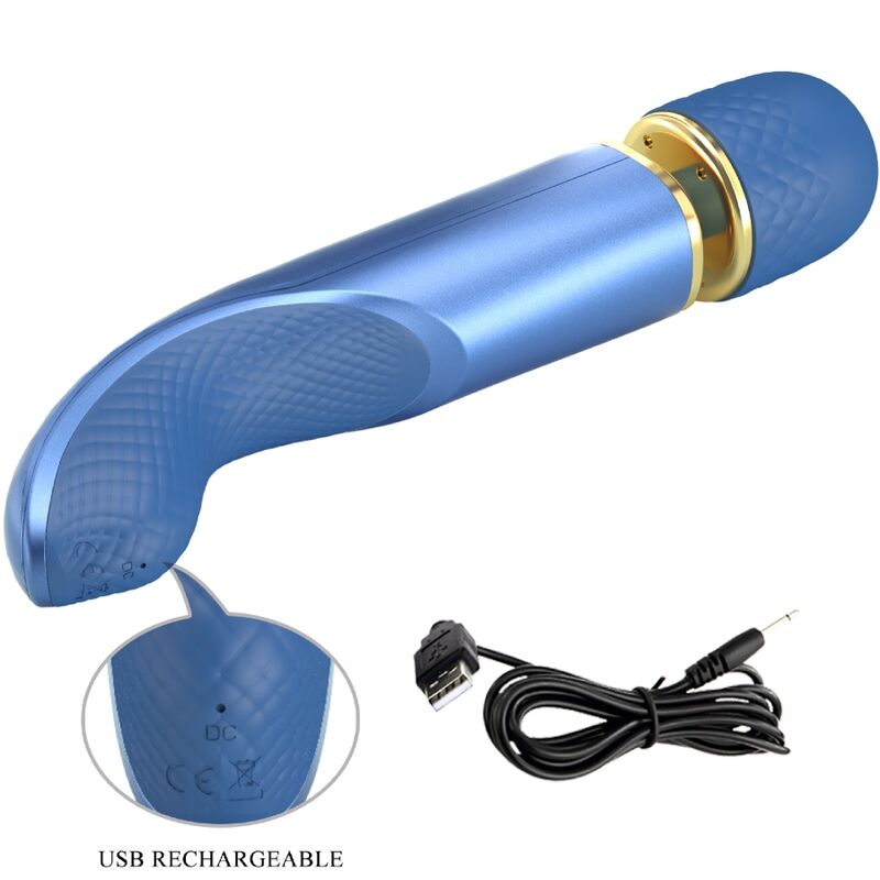 PRETTY LOVE - 7 VIBRATION MODES BLUE MASSAGER