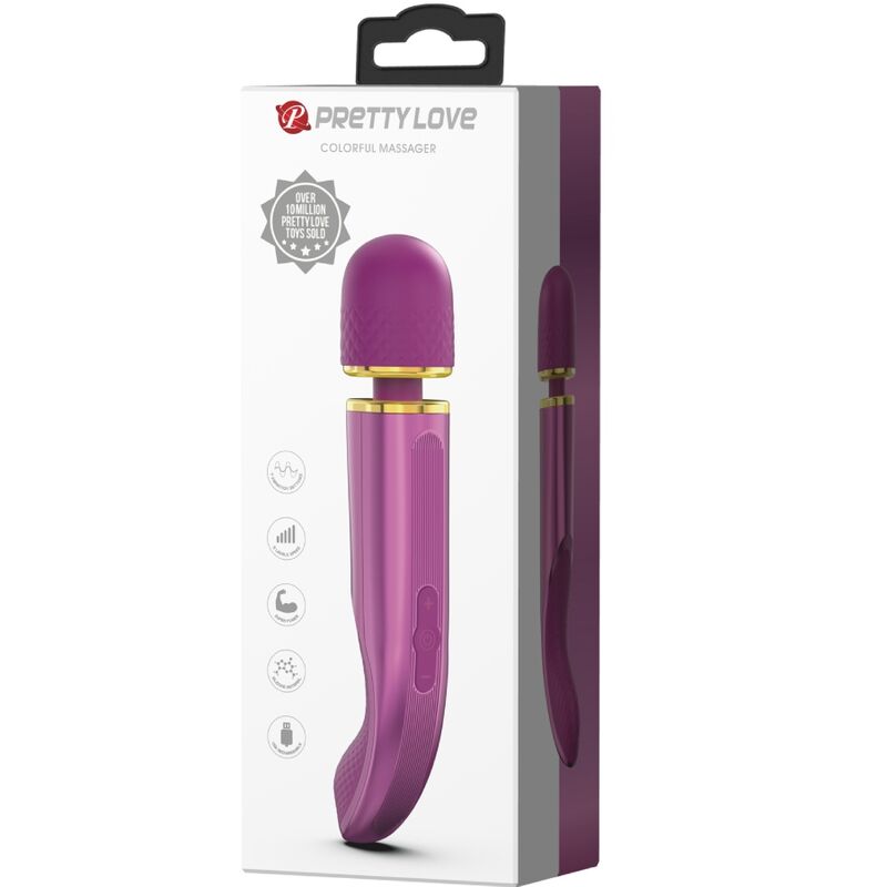 PRETTY LOVE - 7 VIBRATION MODES PURPLE MASSAGER