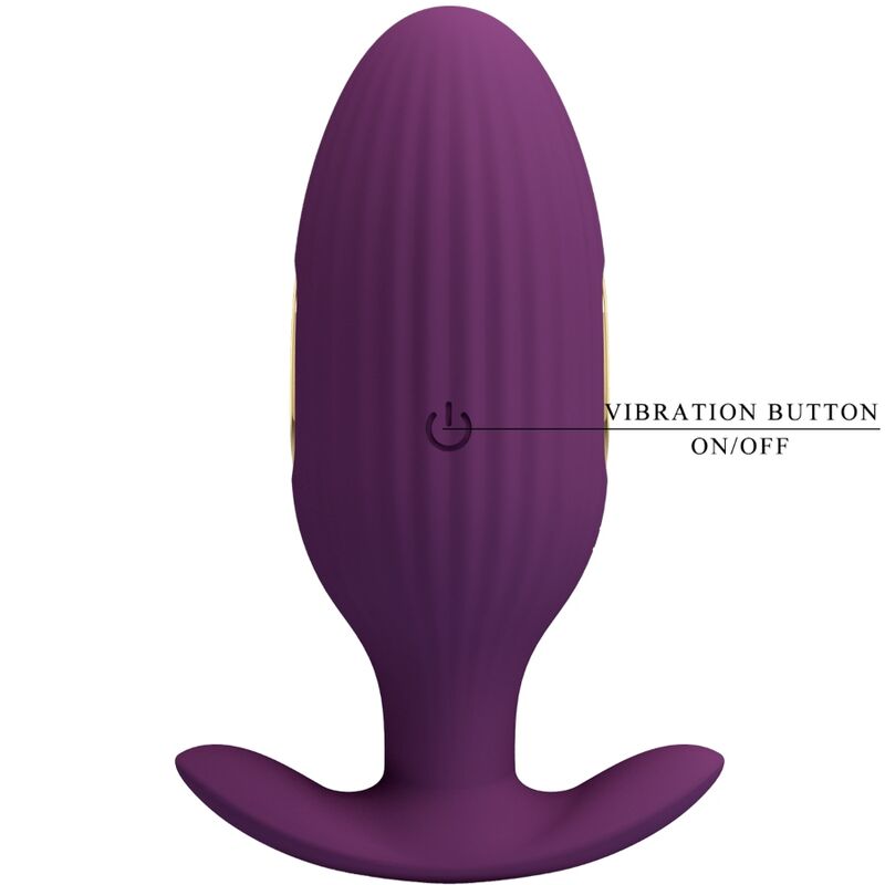 PRETTY LOVE - APP-CONTROLLED ANAL PLUG JEFFERSON PURPLE