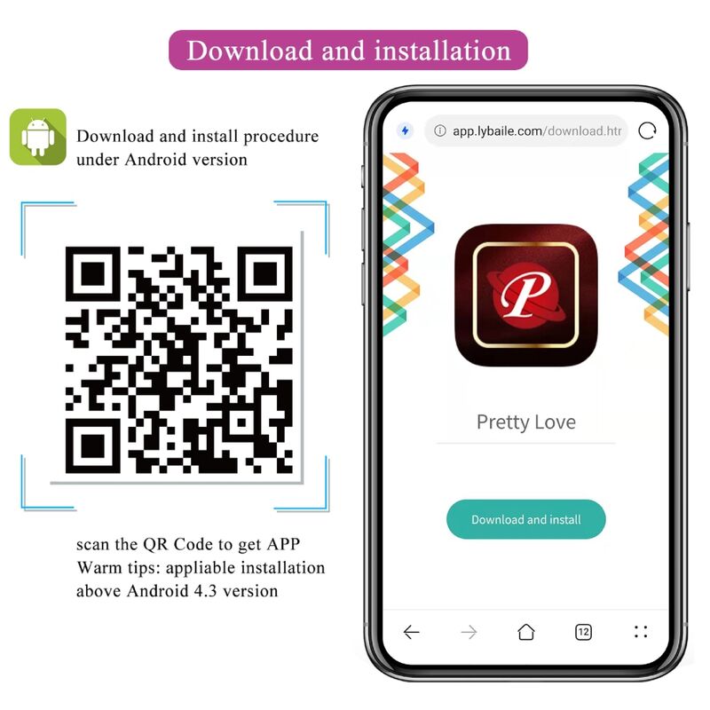 PRETTY LOVE - APP-CONTROLLED ANAL PLUG JEFFERSON PURPLE