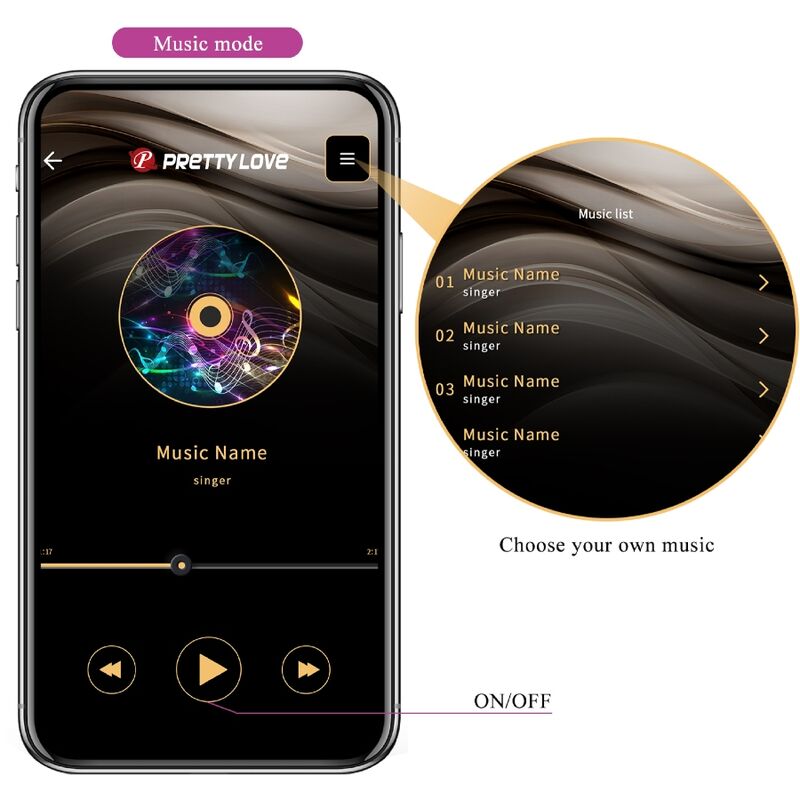 PRETTY LOVE - APP-CONTROLLED ANAL PLUG JEFFERSON PURPLE
