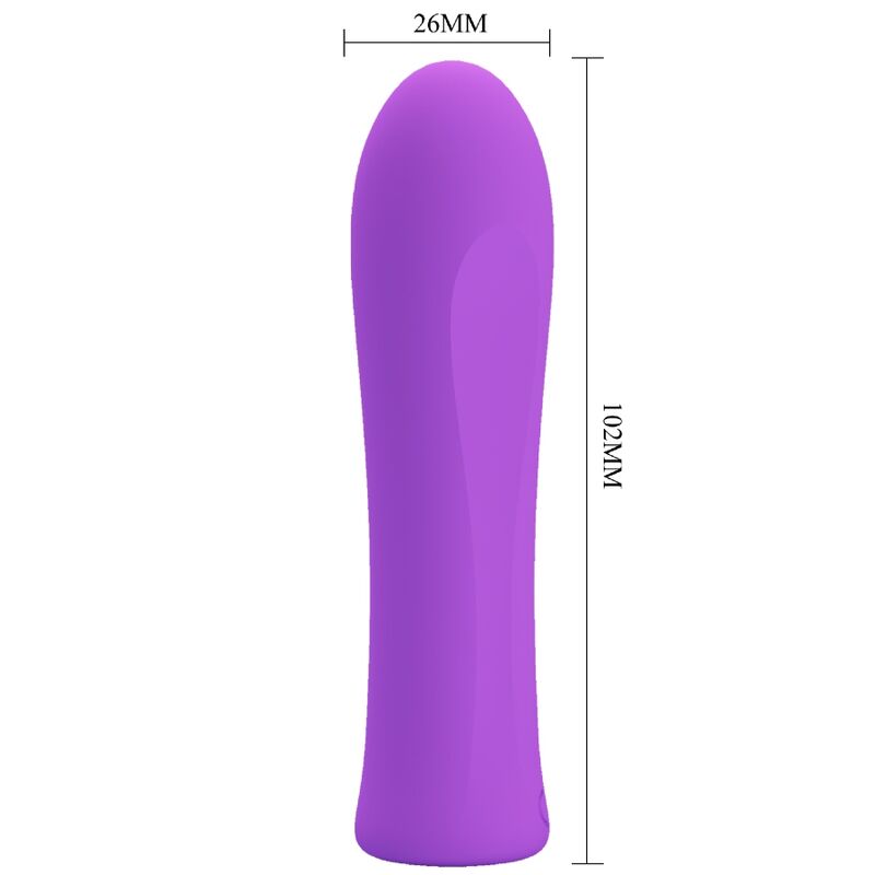 PRETTY LOVE - ALFREDA SUPER POWERFUL VIBRATOR AQUA VIOLET