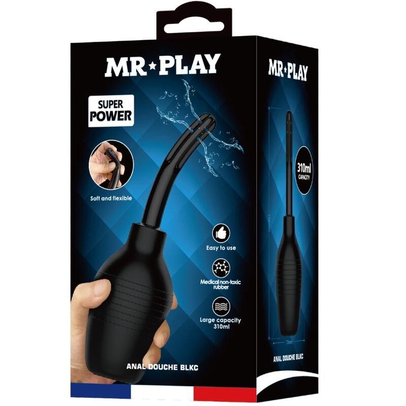 MR PLAY - BLKC SUPER POWER BLACK ANAL SHOWER