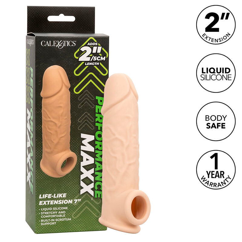 CALEXOTICS - EXTENSION PERFORMANCE MAXX LIFE-LIKE 7 LIGHT SKIN