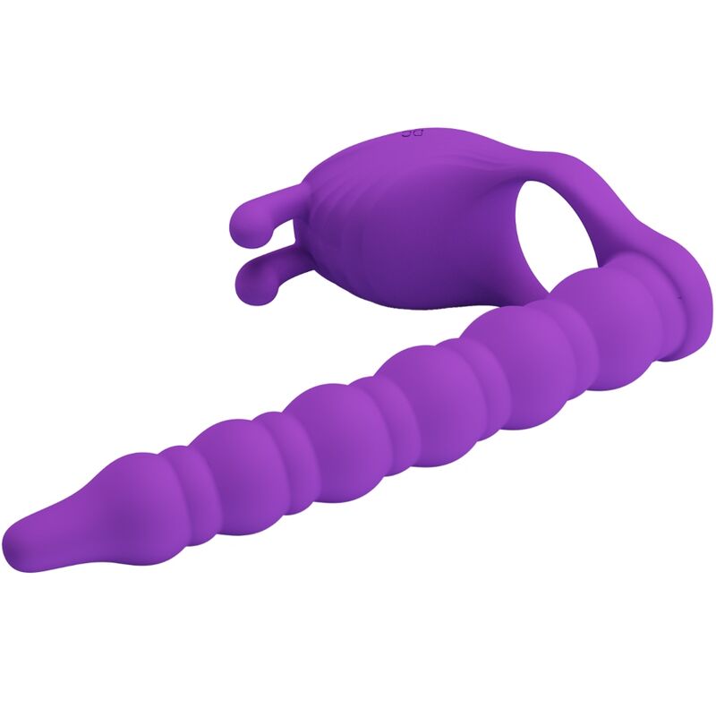 PRETTY LOVE - BLACKNEY COCK RINGS WITH VIBRATOR PLUG