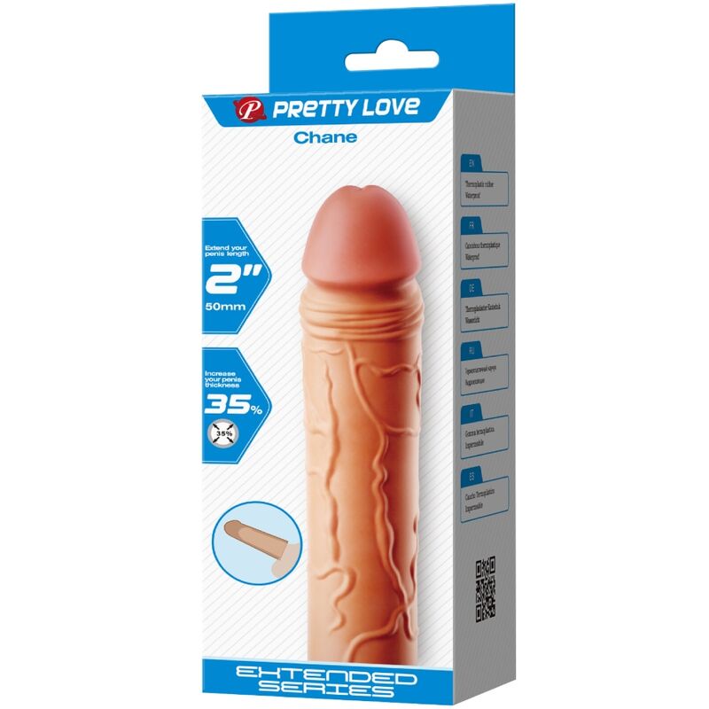 PRETTY LOVE - PENIS EXTENDER CHAIN FLESH COVER
