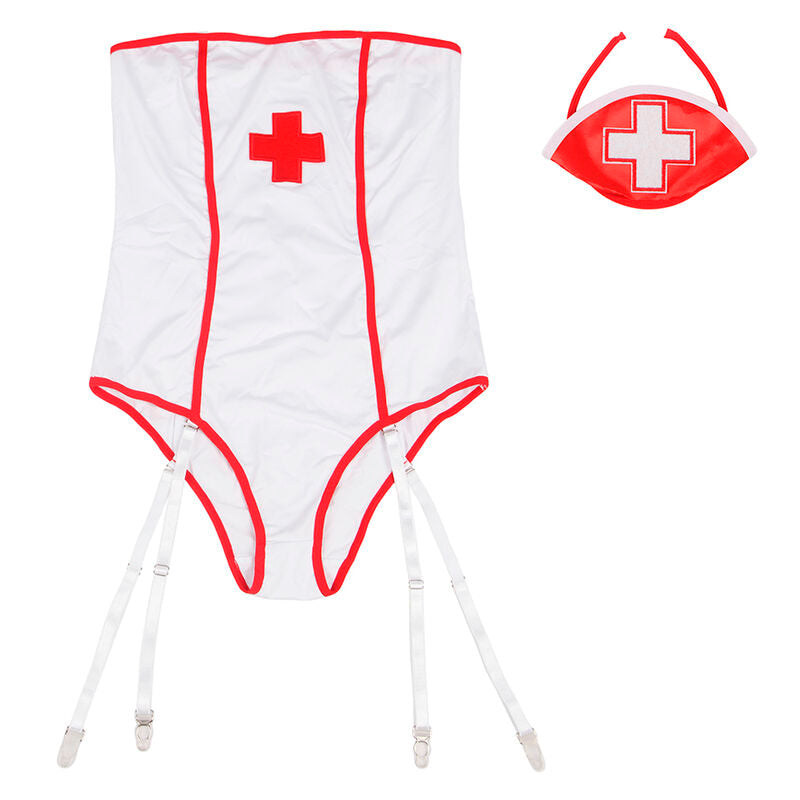 SUBBLIME - COSTUME DINFIRMIÈRE SEXY AVEC TEDDY L/XL