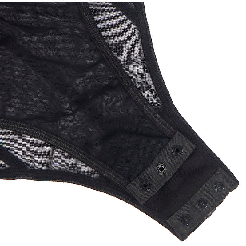 SUBBLIME - BODY NOIR BRETELLES CHAÎNE L/XL