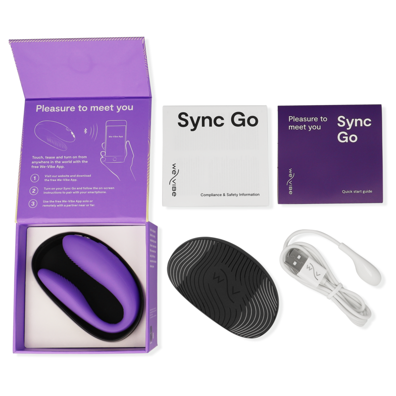 WE-VIBE - SYNC GO DOUBLE STIMULATEUR TURQUOISE