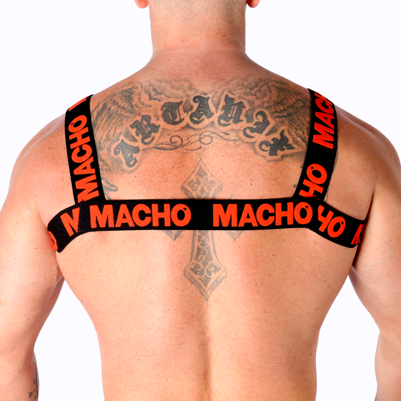 MACHO - RED DOUBLE HARNESS