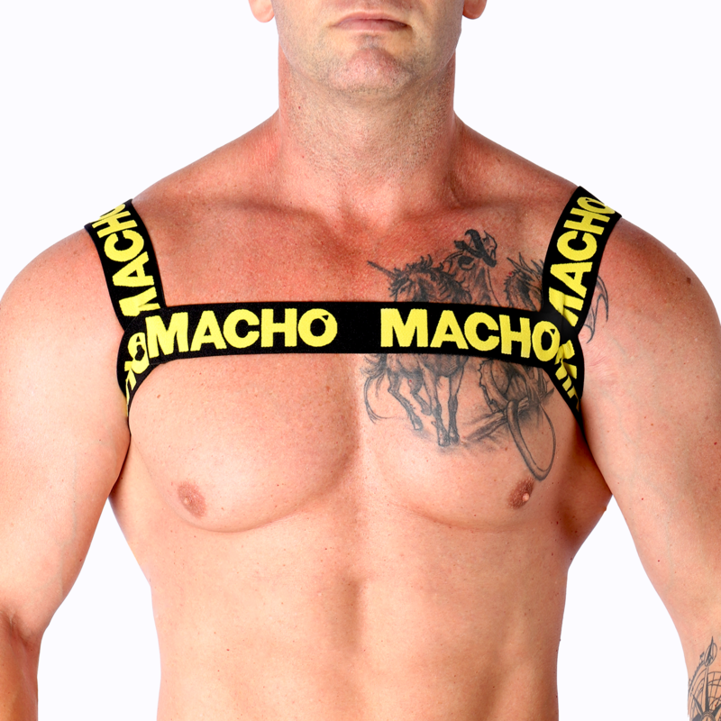 MACHO - YELLOW DOUBLE HARNESS