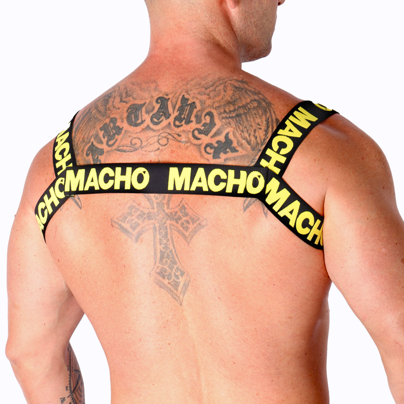 MACHO - YELLOW DOUBLE HARNESS