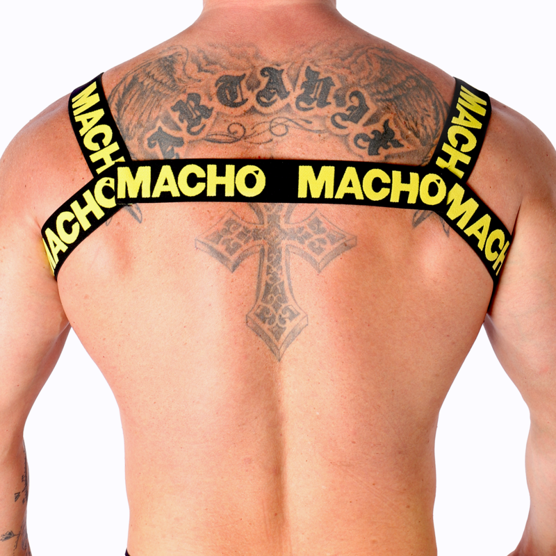 MACHO - YELLOW DOUBLE HARNESS