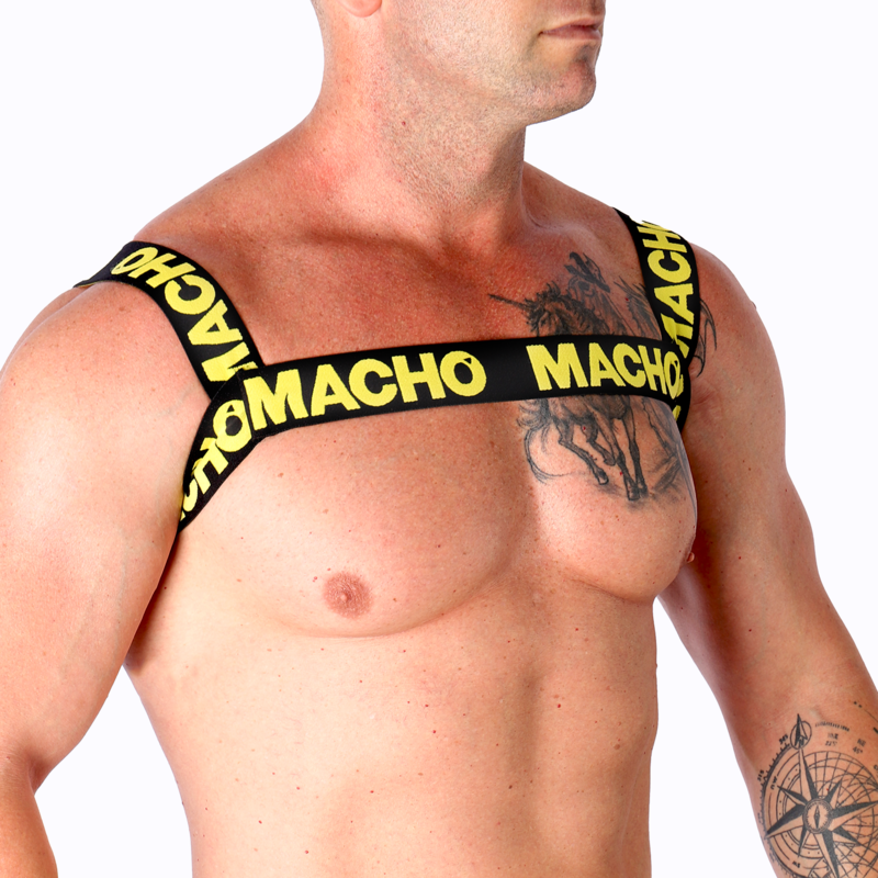 MACHO - YELLOW DOUBLE HARNESS