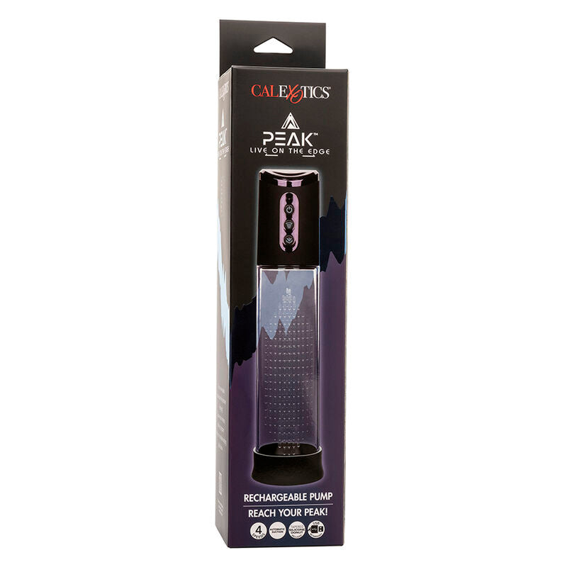 CALEXOTICS - PEAK 4-SPEED BLACK SUCTION PUMP