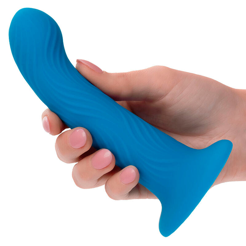 CALEXOTICS - WAVE RIDER ANAL PLUG RIPPLE BLUE