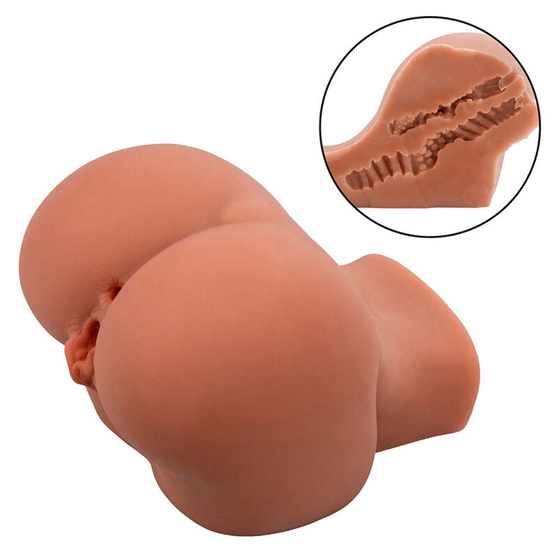 CALEXOTICS - THE ROLLER BABE THE REALISTIC DOUBLE MASTURBATOR FLESH
