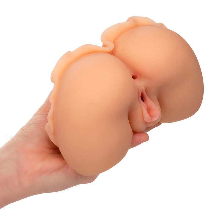 CALEXOTICS - THE PEEP SHOW GIRL DOUBLE MASTURBATOR REALISTIC FLESH