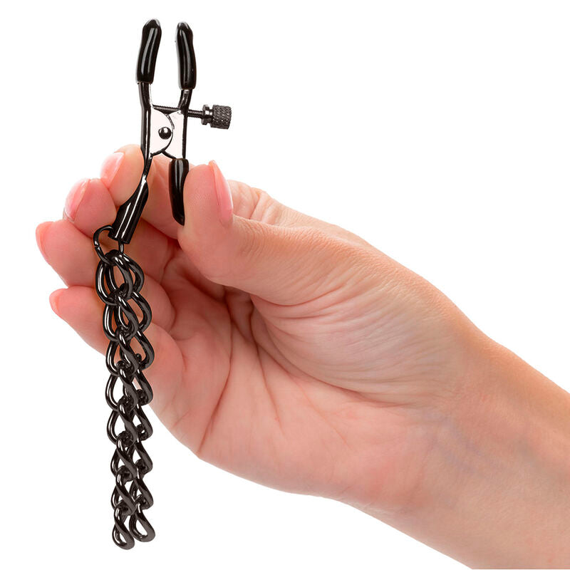 CALEXOTICS - EUPHORIA NIPPLE CLAMPS CHAIN 14.5 CM