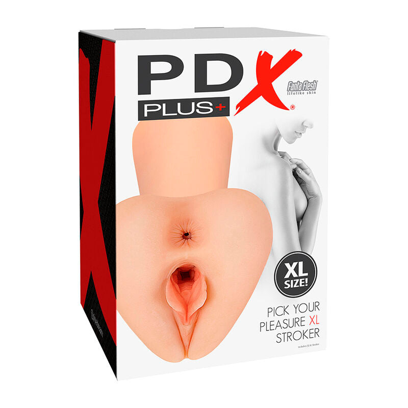 PDX PLUS - PICK YOUR PLEASURE XL STROKER REALISTIC FLESH