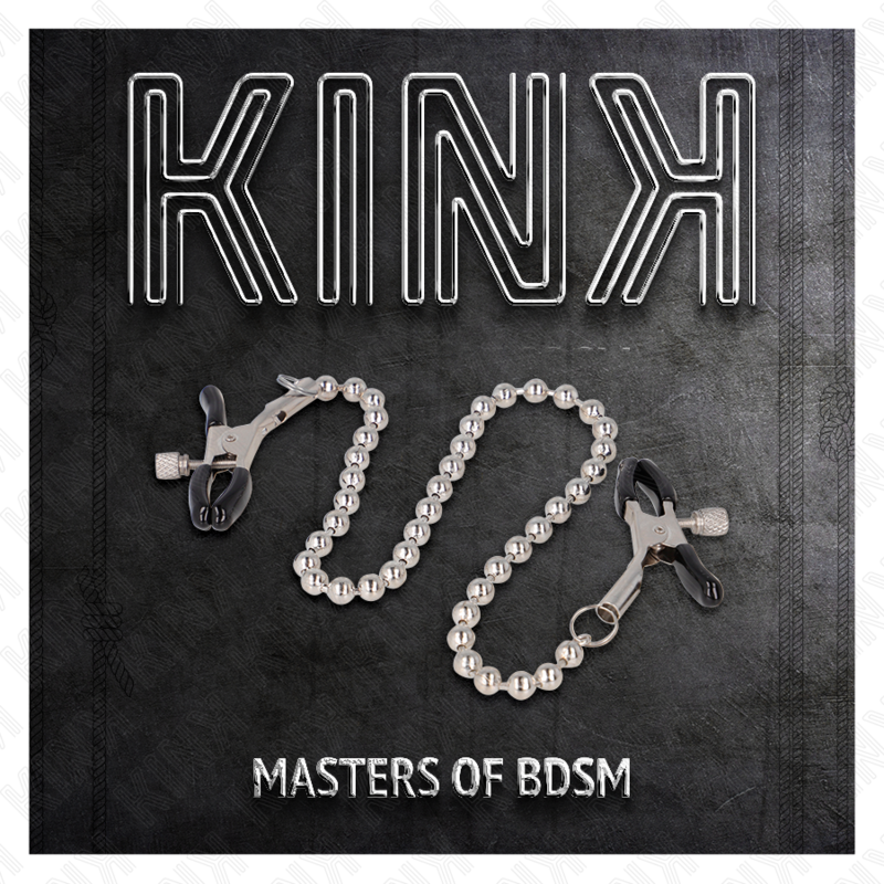 KINK - 30 CM BEAD CHAIN NIPPLE CLAMPS
