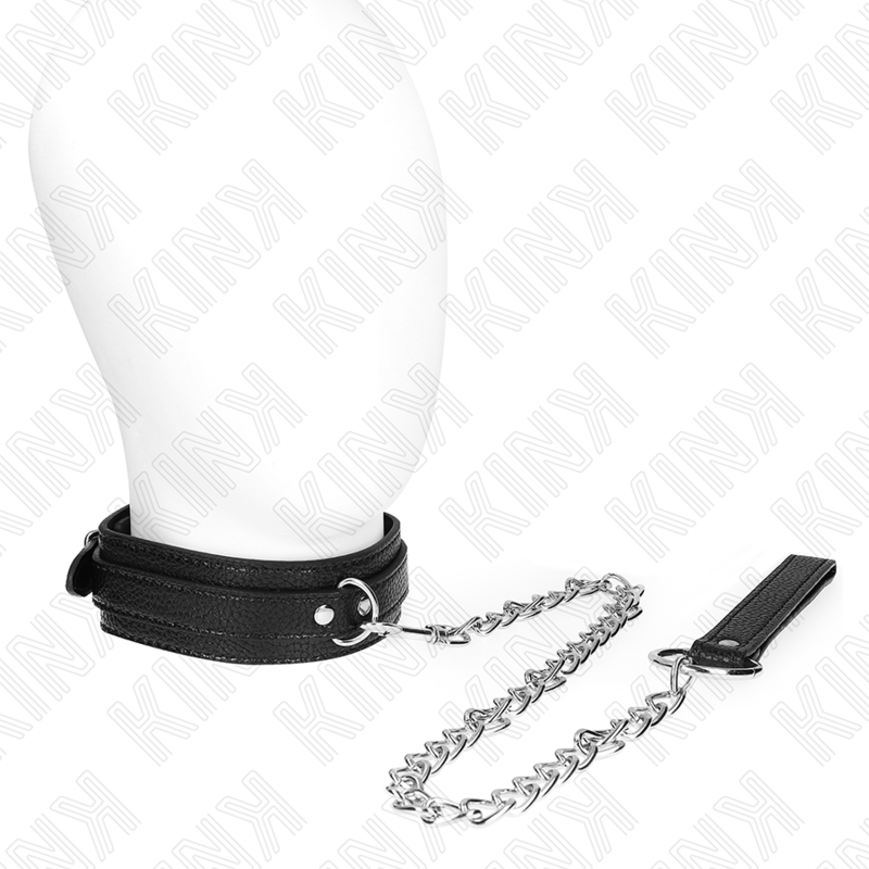 KINK - SNAKE PATTERN COLLAR WITH LEASH 65 CM