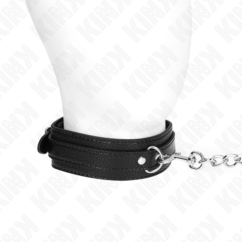KINK - SNAKE PATTERN COLLAR WITH LEASH 65 CM