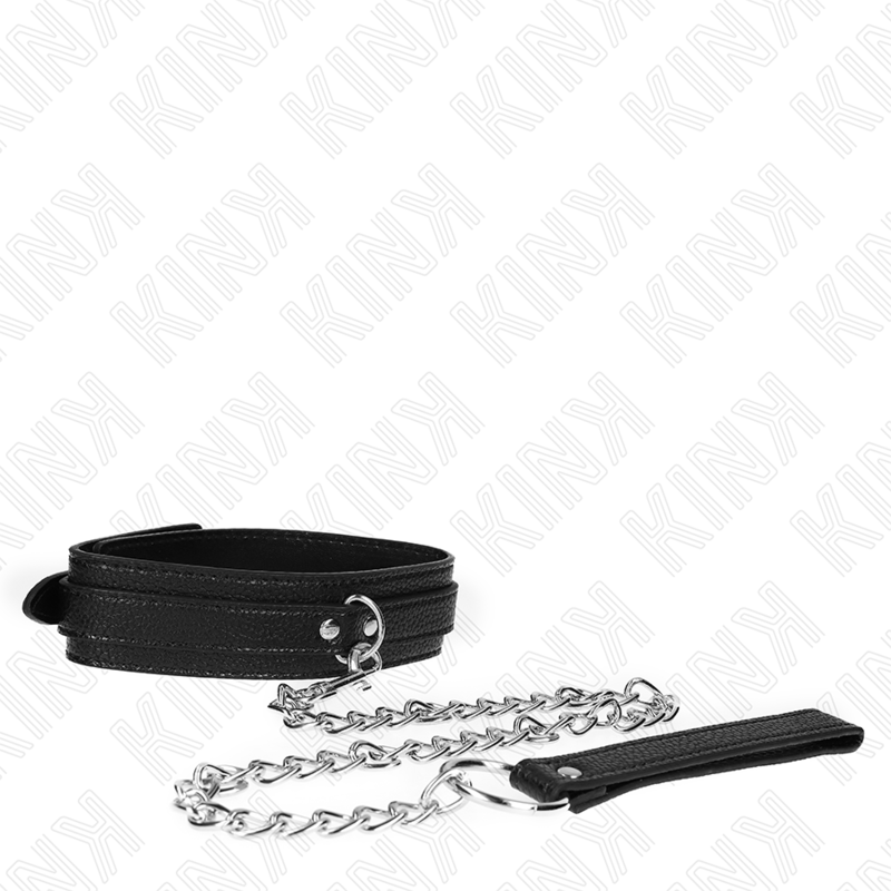 KINK - SNAKE PATTERN COLLAR WITH LEASH 65 CM