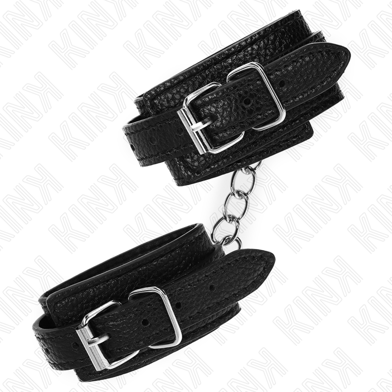 KINK - ADJUSTABLE BLACK SNAKE PATTERN WRIST REST 20-28 CM X 5.4 CM