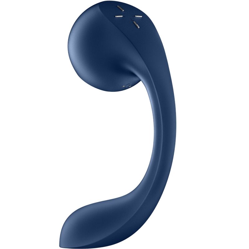 SATISFYER - PRO+ WAVE 4 G-SPOT STIMULATOR AND AIR PULSE FREE APP DARK BLUE