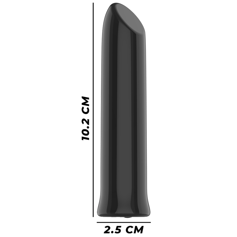 INTENSE - TODRICK BULLET BLACK CLITO STIMULATOR
