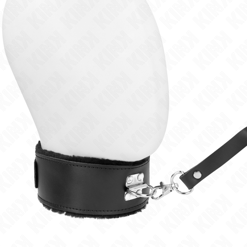 KINK - COLLAR WITH BELT 116 CM WITH ADJUSTABLE BLACK LEATHER STRAP 40-48 CM X 6 CM