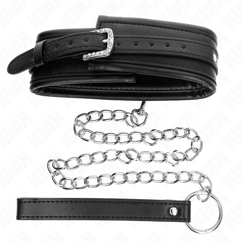 KINK - NECKLACE WITH BRACELET WITH SHINY BUCKLE 65 CM 48.5 CM X 5.3 CM