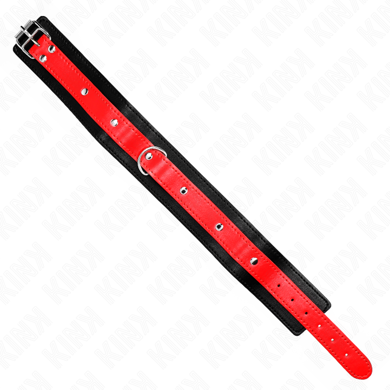 KINK - COLLAR WITH RED BRACELET 65 CM ADJUSTABLE 36-43 CM X 5 CM