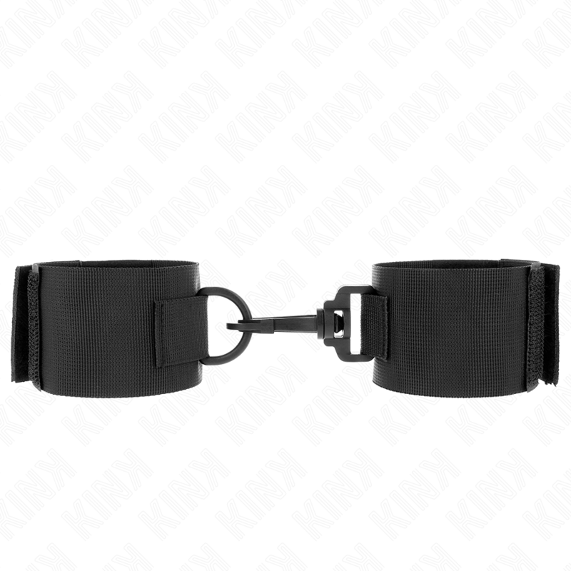 KINK - BLACK NYLON WRISTWRAPS