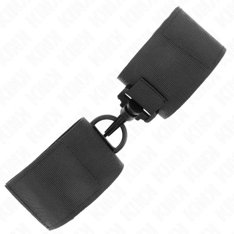 KINK - BLACK NYLON WRISTWRAPS