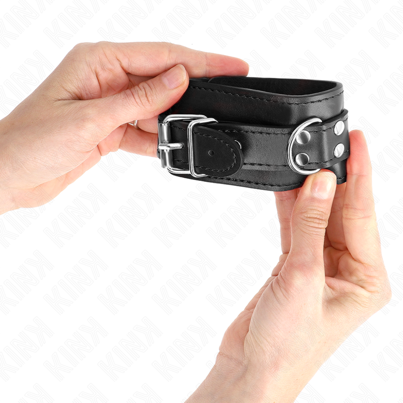 KINK - SINGLE BLACK ADJUSTABLE WRIST REST 20-23 CM X 5.5 CM