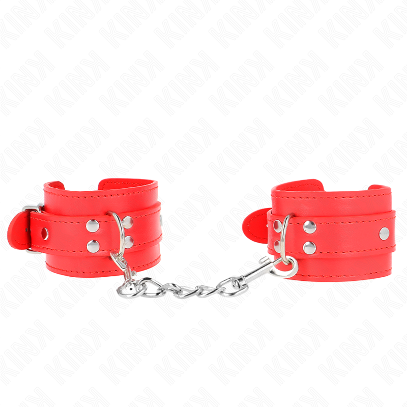 KINK - SINGLE RED ADJUSTABLE WRISTWRAPS 20-23 CM X 5.5 CM