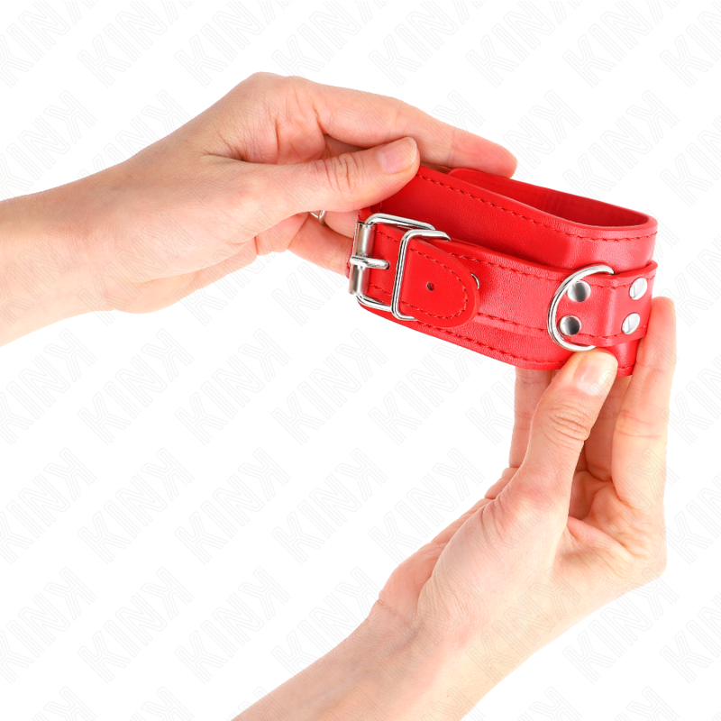 KINK - SINGLE RED ADJUSTABLE WRISTWRAPS 20-23 CM X 5.5 CM