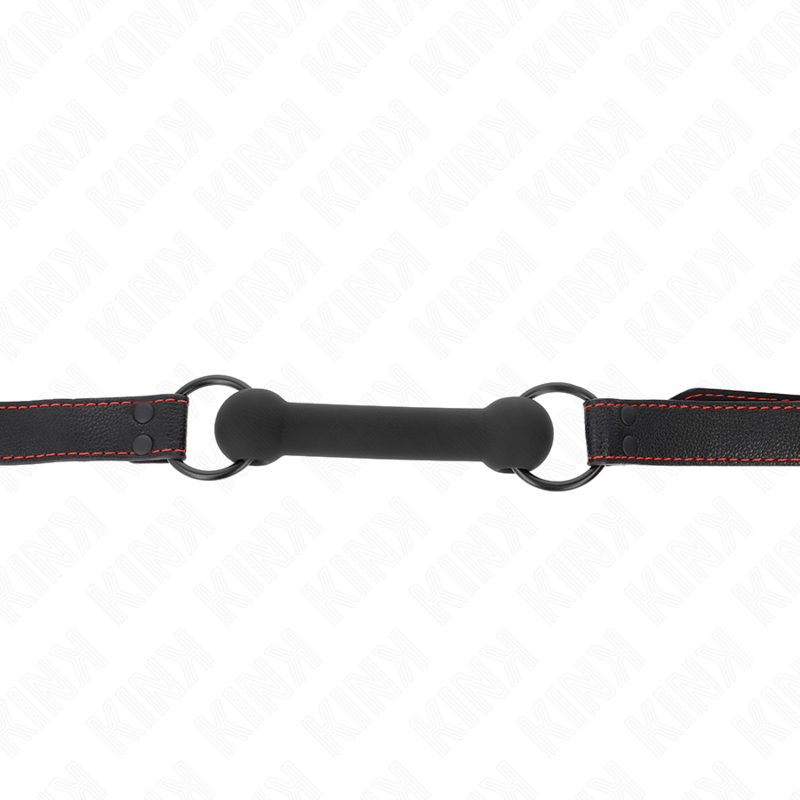 KINK - BONE BAG WITH ADJUSTABLE BLACK LEATHER STRAP 41-57 CM