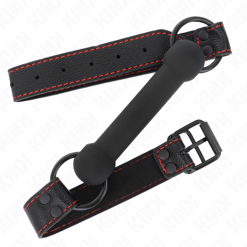 KINK - BONE BAG WITH ADJUSTABLE BLACK LEATHER STRAP 41-57 CM