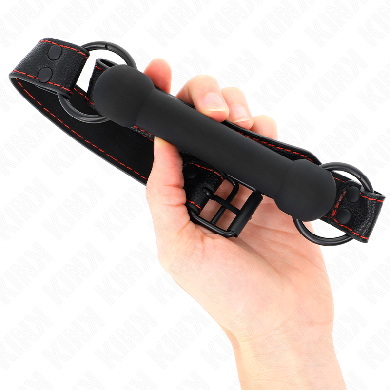 KINK - BONE BAG WITH ADJUSTABLE BLACK LEATHER STRAP 41-57 CM