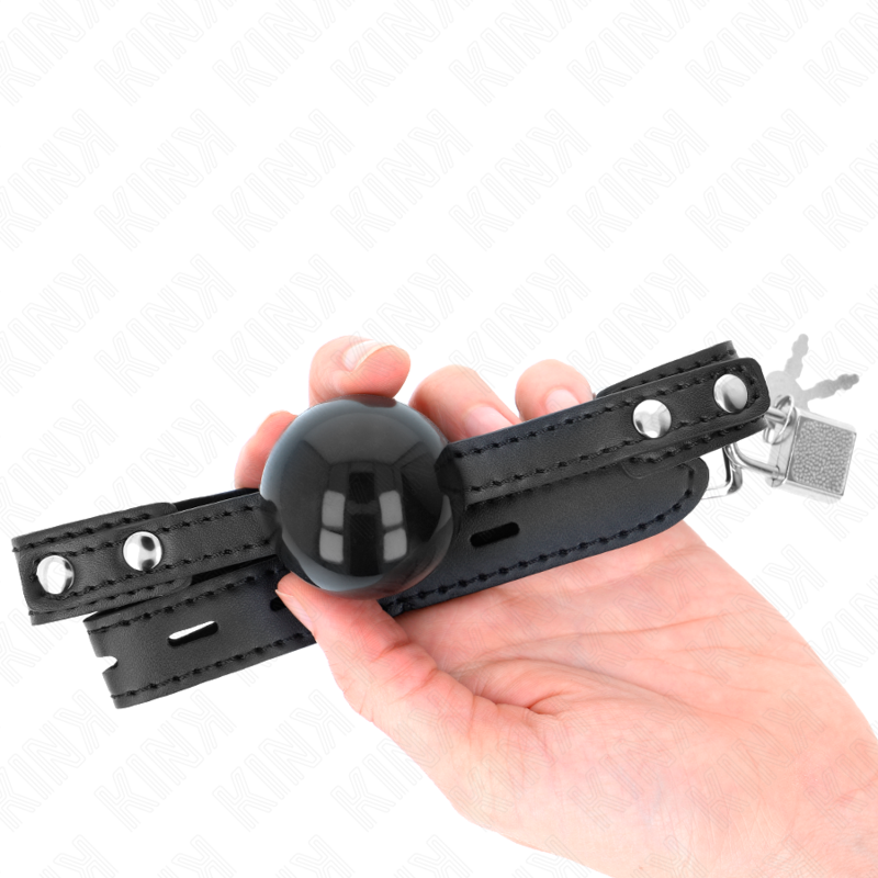 KINK - 4 CM SOFT TPE BALL GAG MODEL 3 60 x 2 CM ADJUSTABLE 37-52 CM