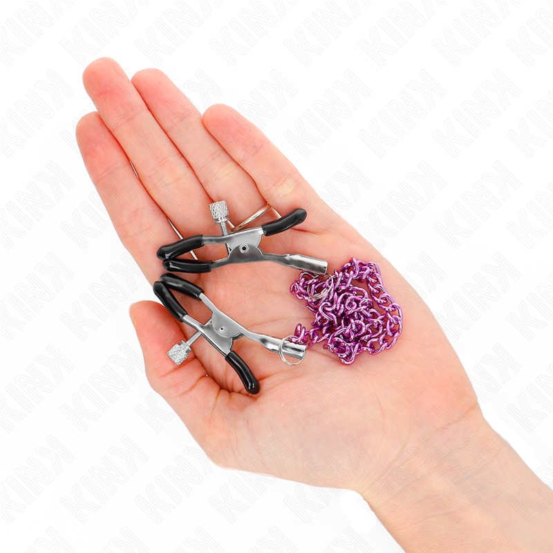 KINK - METON CLAMPS PURPLE CHAIN 30 CM