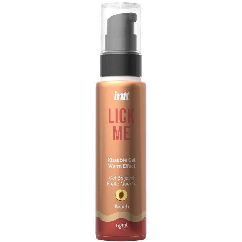 INTT - LICK ME PEACH EDIBLE GEL WARMING EFFECT