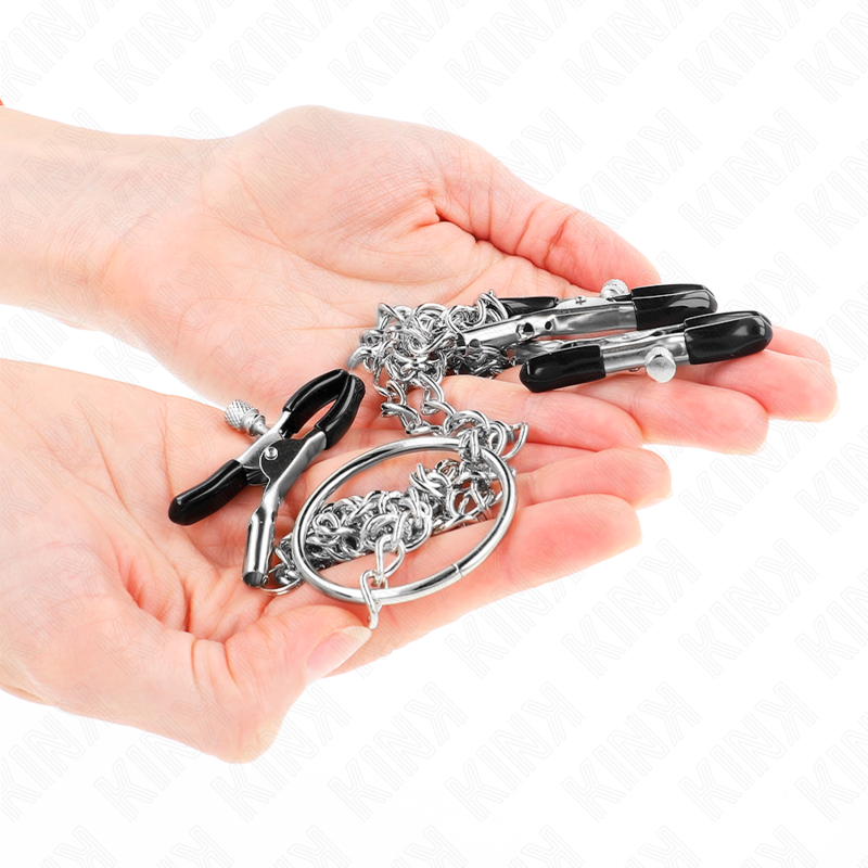 KINK - TRIPLE TEA AND CLITO CLAMPS WITH CHAIN MODEL 0