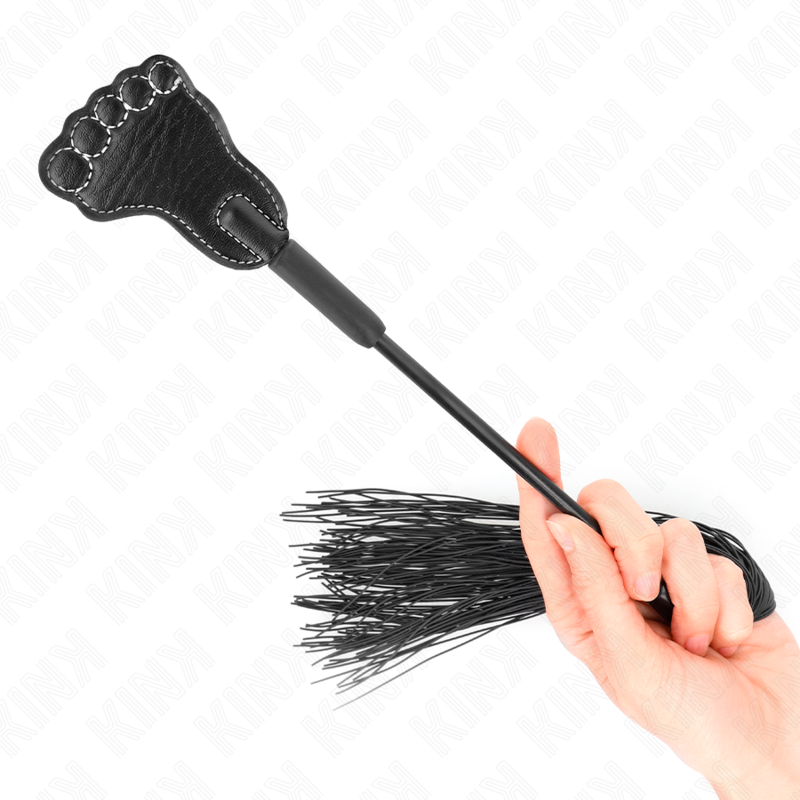 KINK - FOOT SHAPED PADDLE WITH GLASS WHIP 31 CM