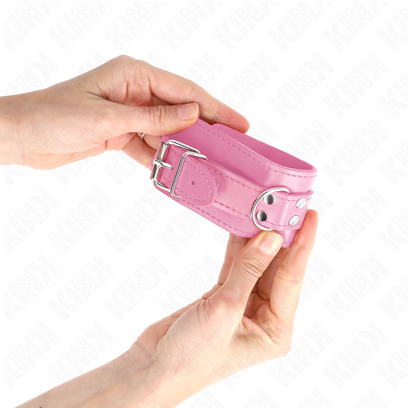 KINK - SINGLE PINK ADJUSTABLE WRIST RESTS 20-23 CM X 5.5 CM